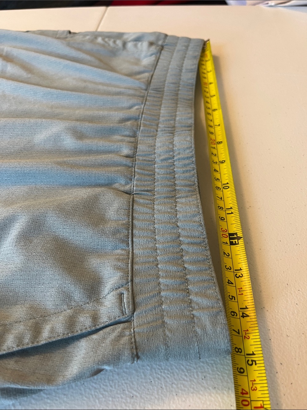 Duluth Trading Co Light Teal Stretch Skort - Picture 9 of 11